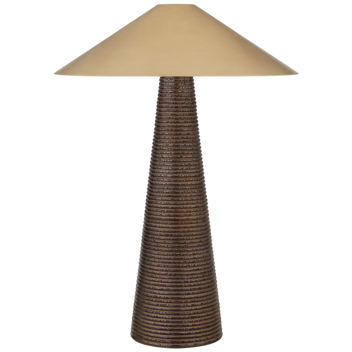 Melinda Table Lamp-Visual Comfort-VISUAL-KW 3661CBZ-AB-Table LampsLarge-Crystal Bronze-3-France and Son