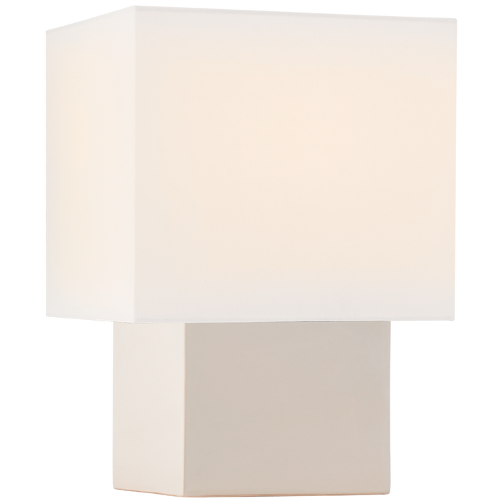 Parial Square Table Lamp-Visual Comfort-VISUAL-KW 3675IVO-L-Table LampsPetite-Ivory-3-France and Son