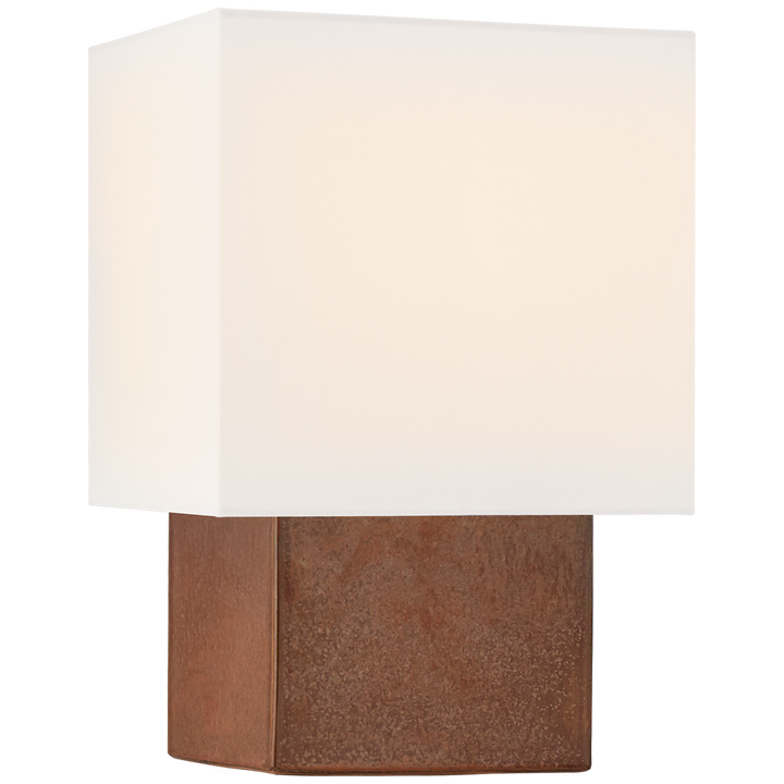 Parial Square Table Lamp-Visual Comfort-VISUAL-KW 3676ACO-L-Table LampsSmall-Autumn Copper-5-France and Son