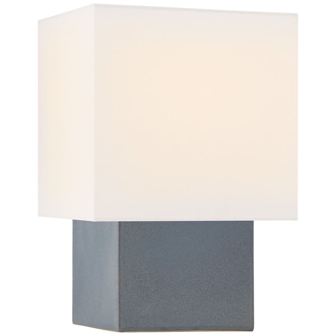 Parial Square Table Lamp-Visual Comfort-VISUAL-KW 3676CLB-L-Table LampsSmall-Cloudy Blue-6-France and Son