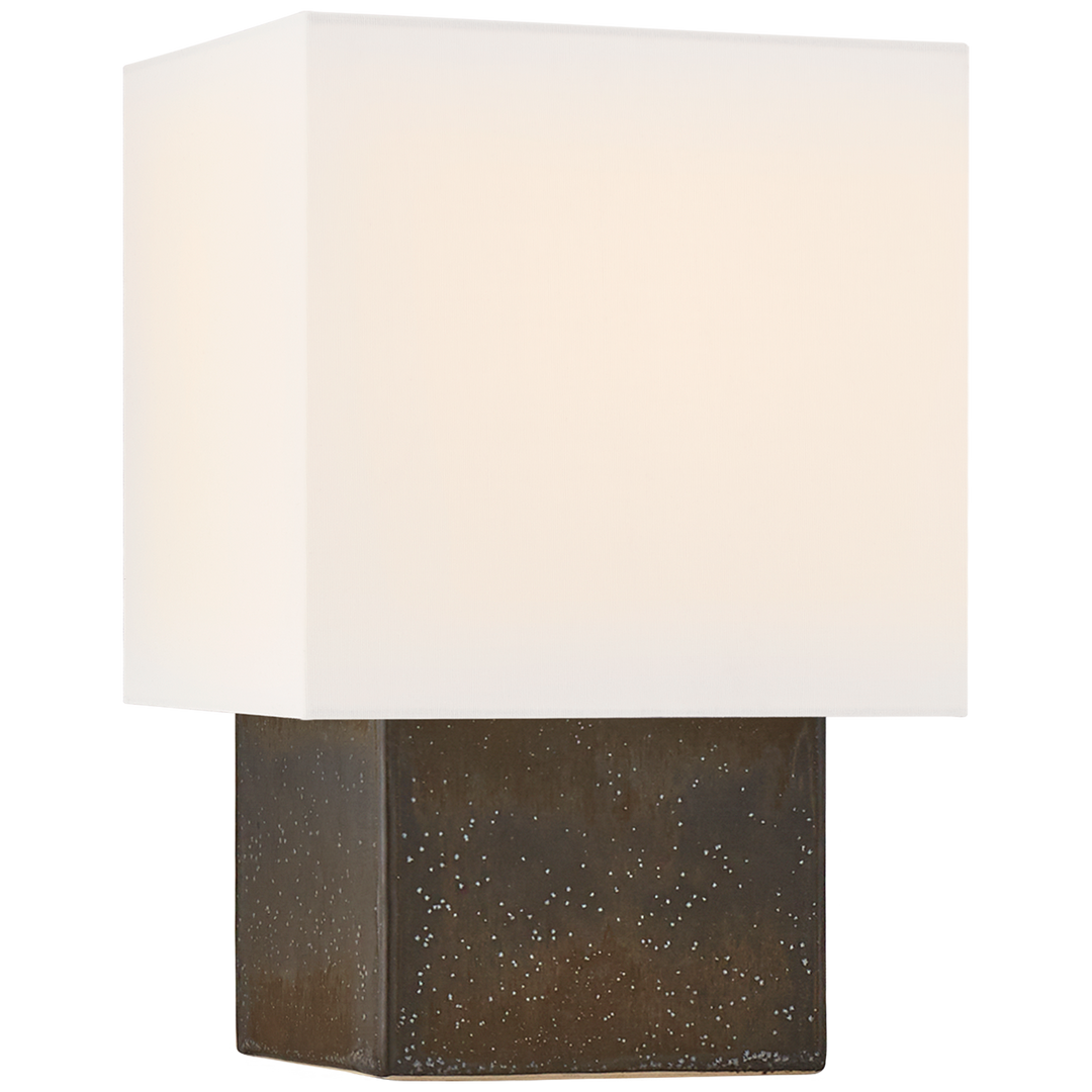 Parial Square Table Lamp-Visual Comfort-VISUAL-KW 3676SBM-L-Table LampsSmall-Stained Black Metallic-8-France and Son