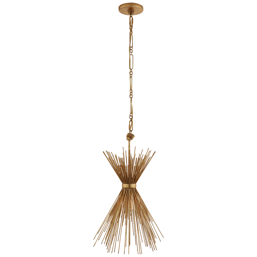 Silvester Small Chandelier-Visual Comfort-VISUAL-KW 5077G-ChandeliersGild-3-France and Son