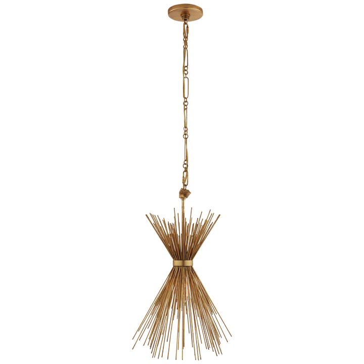 Silvester Small Chandelier-Visual Comfort-VISUAL-KW 5077G-ChandeliersGild-3-France and Son