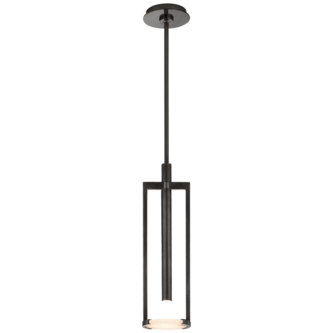 Margarett Floating Disc Pendant-Visual Comfort-VISUAL-KW 5610BZ-ALB-PendantsSmall-Bronze-2-France and Son