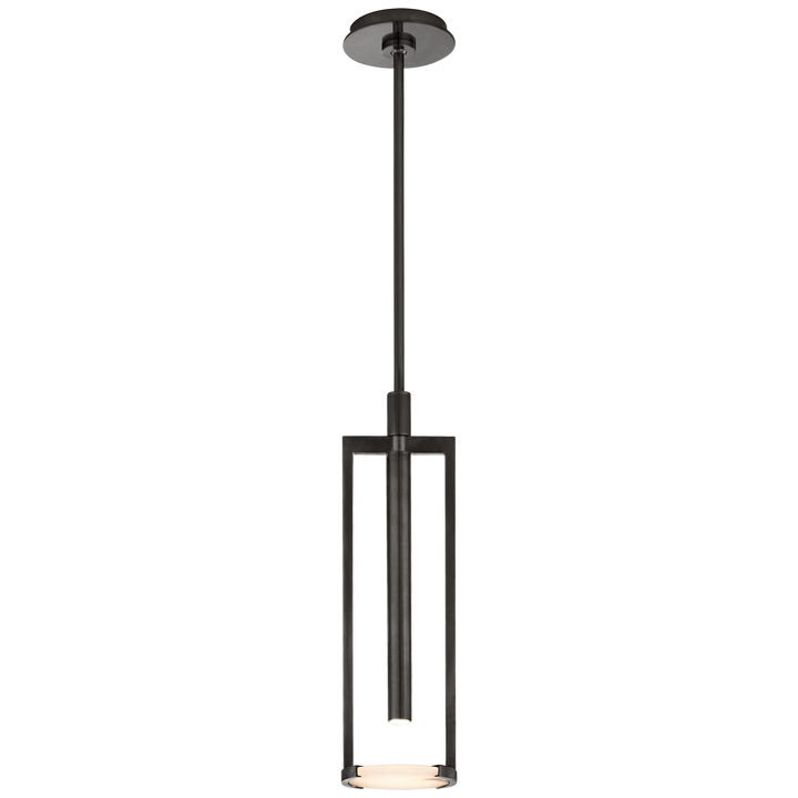 Margarett Floating Disc Pendant-Visual Comfort-VISUAL-KW 5610BZ-ALB-PendantsSmall-Bronze-2-France and Son