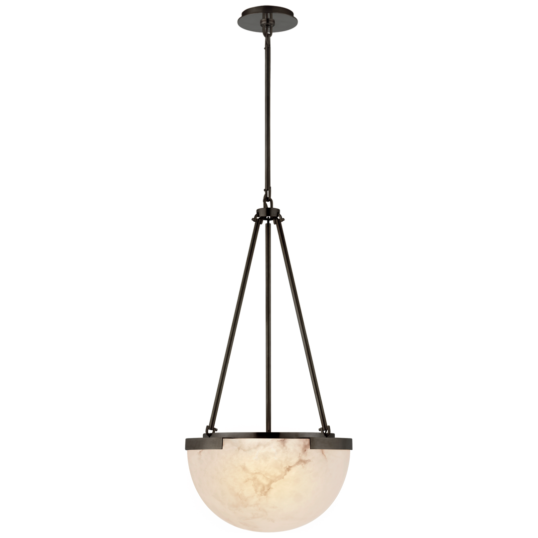 Margarett Small Pendant-Visual Comfort-VISUAL-KW 5618BZ-ALB-PendantsBronze-2-France and Son