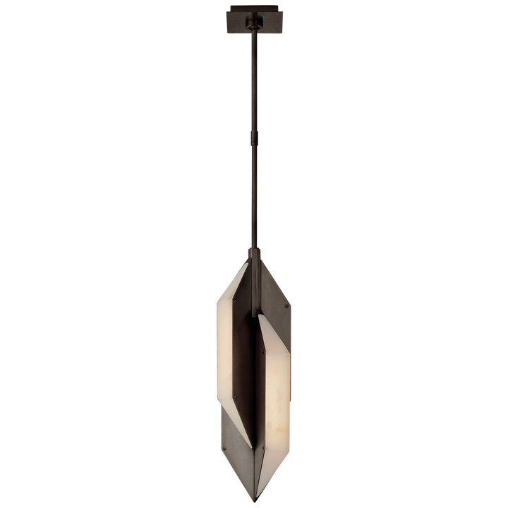 Oklahoma Pendant-Visual Comfort-VISUAL-KW 5721BZ-ALB-PendantsSmall-Bronze-5-France and Son