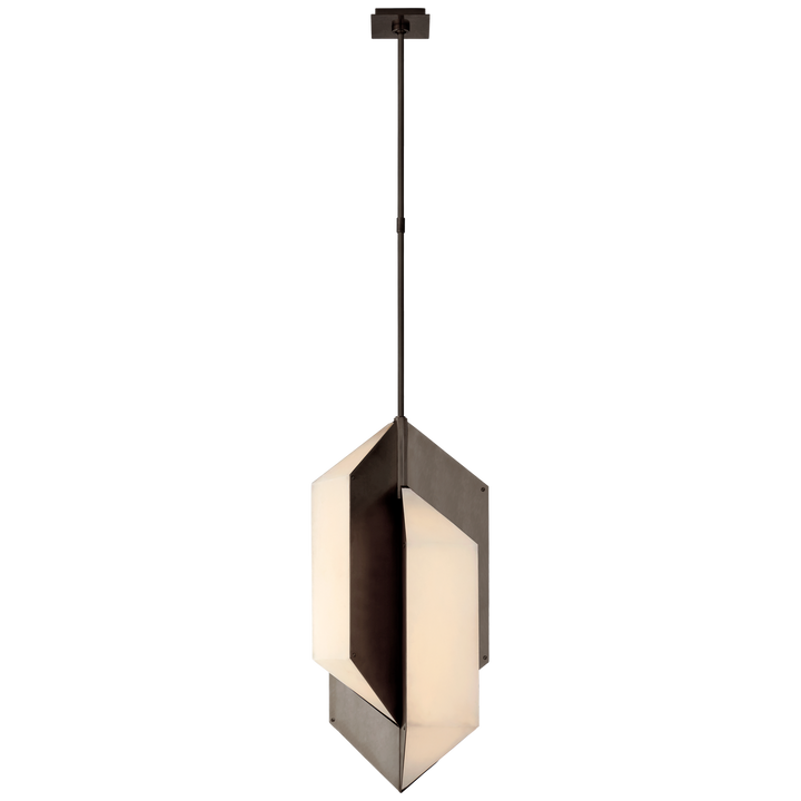 Oklahoma Pendant-Visual Comfort-VISUAL-KW 5722BZ-ALB-PendantsMedium-Bronze-8-France and Son