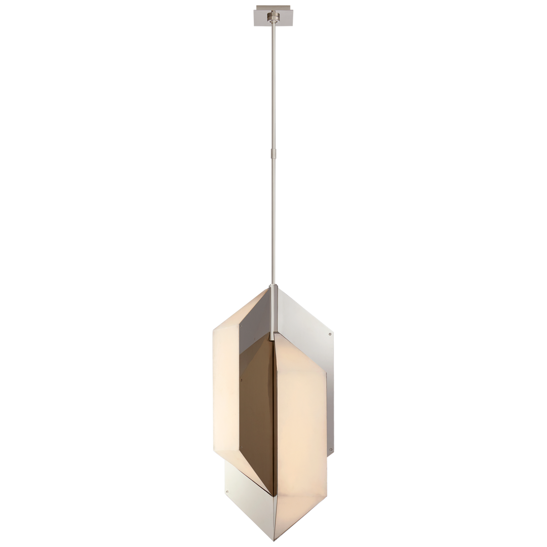 Oklahoma Pendant-Visual Comfort-VISUAL-KW 5722PN-ALB-PendantsMedium-Polished Nickel-9-France and Son