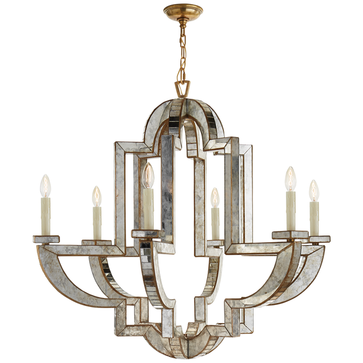 Leah Chandelier-Visual Comfort-VISUAL-NW 5041AM/HAB-ChandeliersLarge-3-France and Son