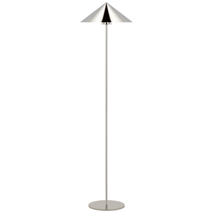 Octans Medium Floor Lamp-Visual Comfort-VISUAL-PCD 1200PN-Floor LampsPolished Nickel-1-France and Son