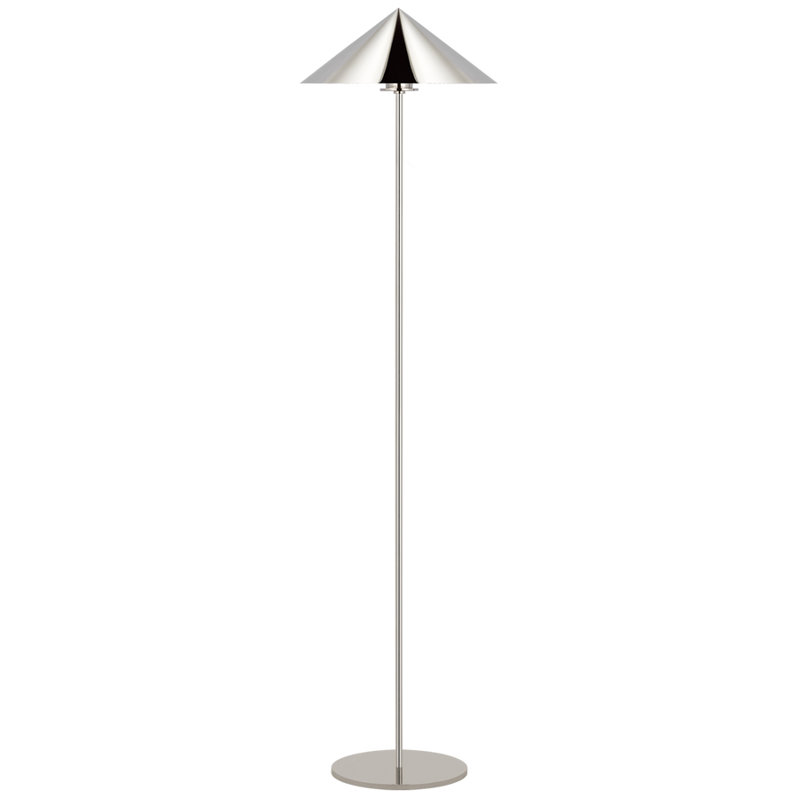 Octans Medium Floor Lamp-Visual Comfort-VISUAL-PCD 1200PN-Floor LampsPolished Nickel-1-France and Son