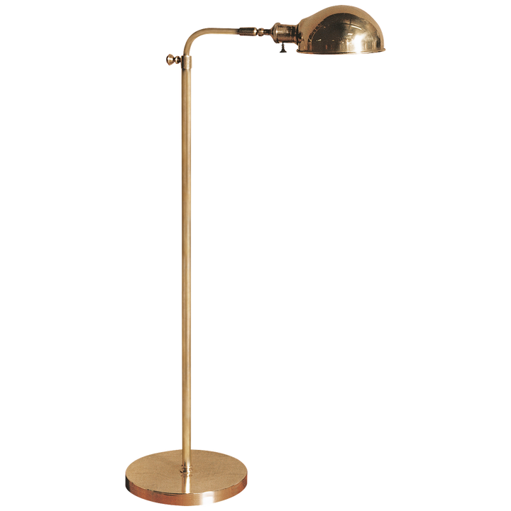 Octa Pharmacy Floor Lamp-Visual Comfort-VISUAL-S 1100HAB-Floor LampsHand-Rubbed Antique Brass-3-France and Son