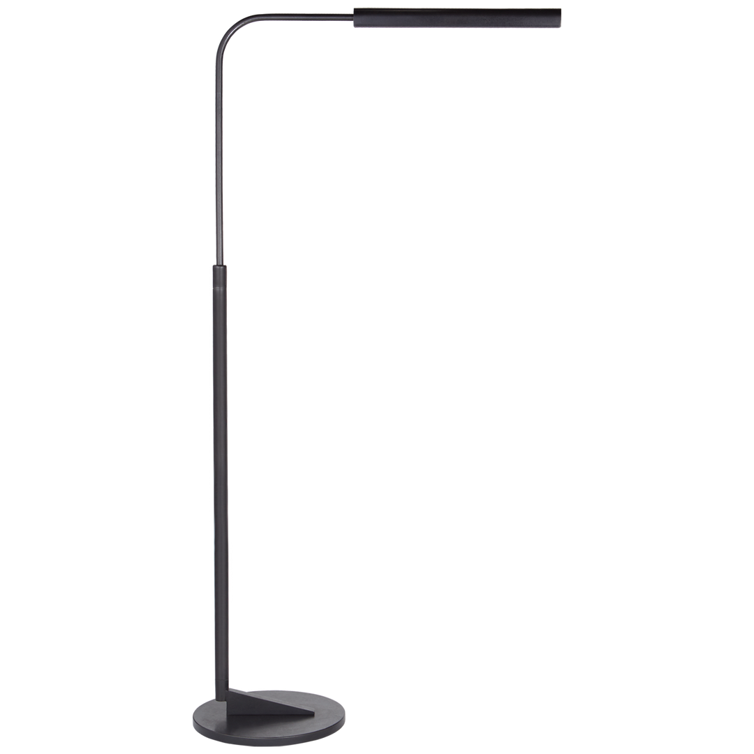 Aul Adjustable Floor Lamp-Visual Comfort-VISUAL-S 1350AI-Floor LampsAged Iron-2-France and Son