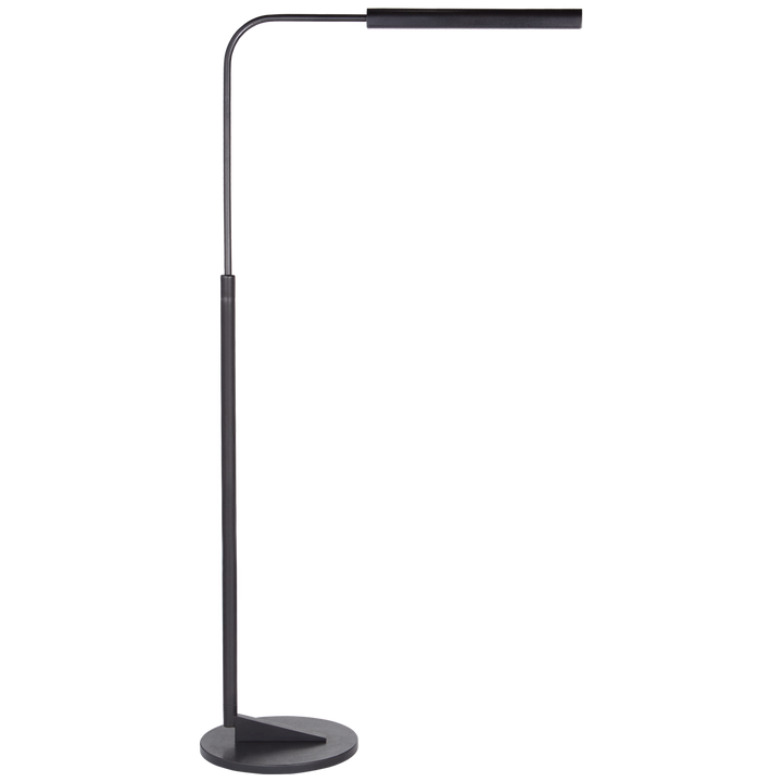 Aul Adjustable Floor Lamp-Visual Comfort-VISUAL-S 1350AI-Floor LampsAged Iron-2-France and Son