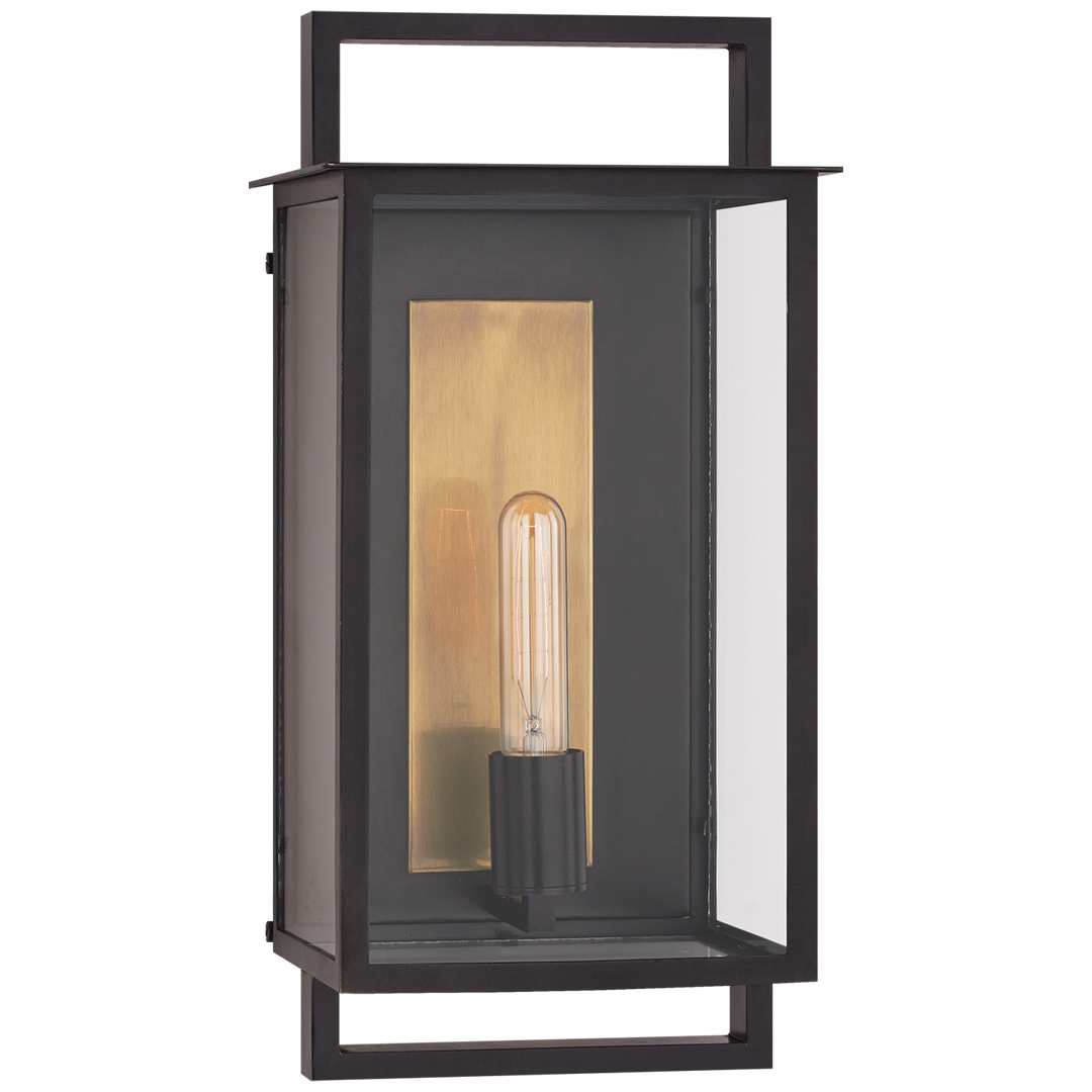 Holly Medium Wall Lantern-Visual Comfort-VISUAL- S 2191AI-CG-Wall Lighting-1-France and Son