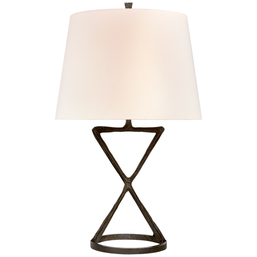 Antabria Table Lamp-Visual Comfort-VISUAL-S 3715AI-L-Table LampsAged Iron-1-France and Son