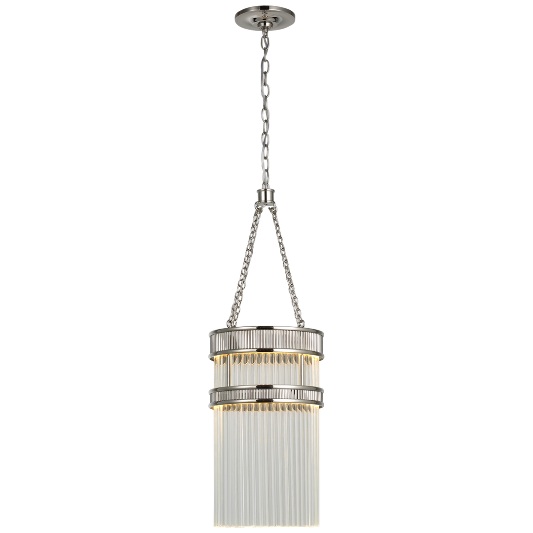 Melisa Chandelier-Visual Comfort-VISUAL-S 5170PN-CG-ChandeliersTall-Polished Nickel-2-France and Son