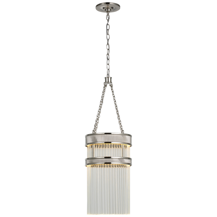 Melisa Chandelier-Visual Comfort-VISUAL-S 5170PN-CG-ChandeliersTall-Polished Nickel-2-France and Son