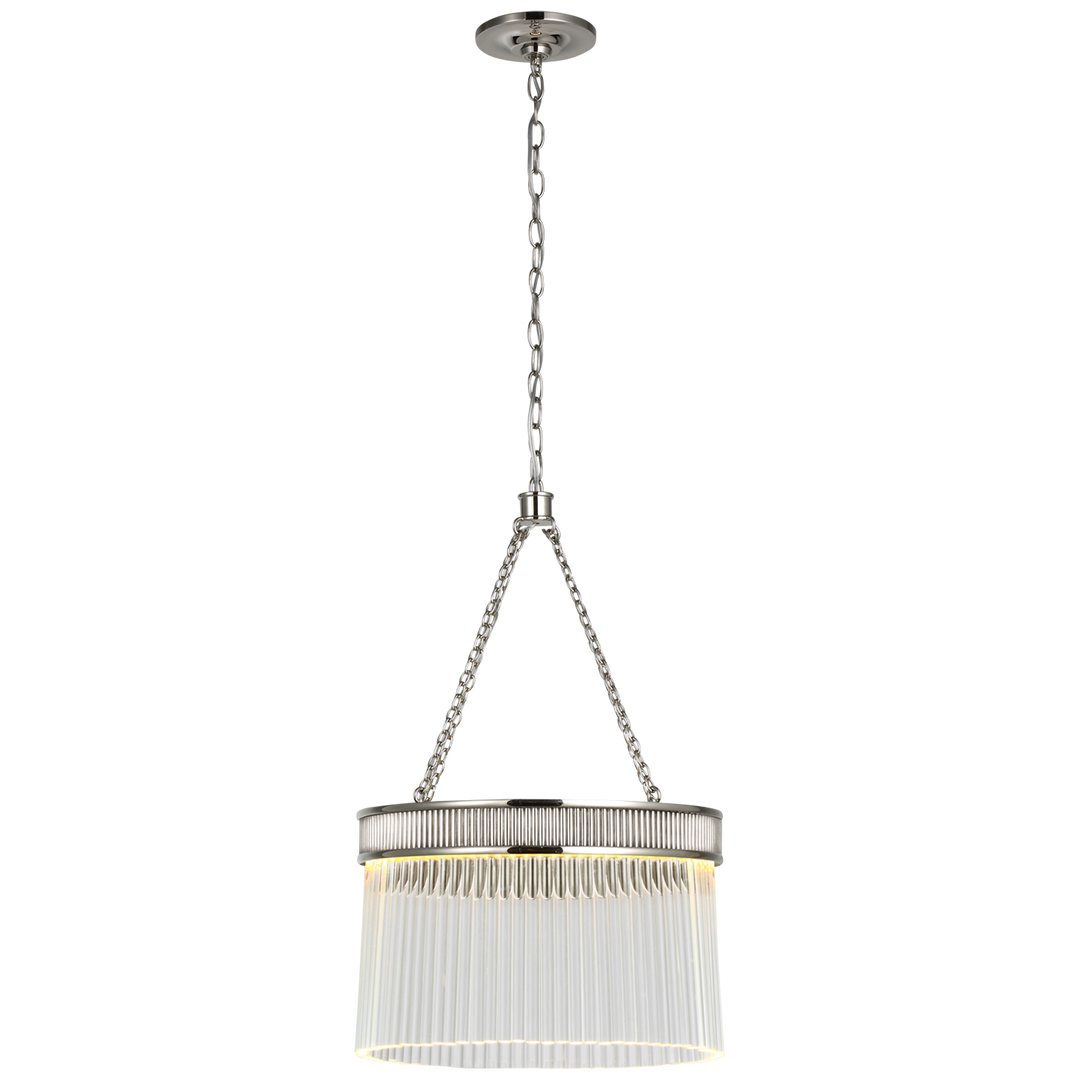 Melisa Chandelier-Visual Comfort-VISUAL-S 5171PN-CG-ChandeliersMedium-Polished Nickel-5-France and Son