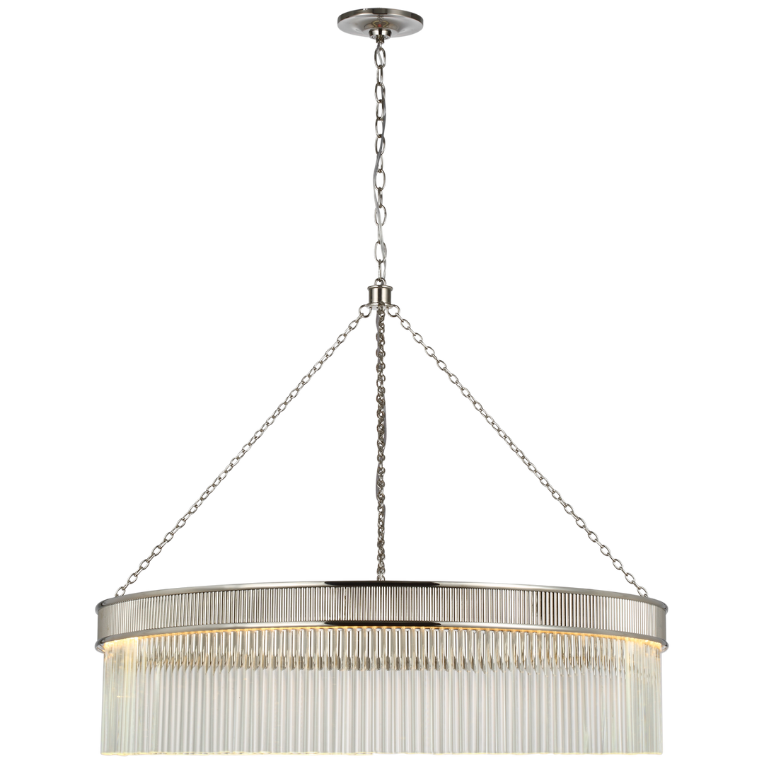 Melisa Chandelier-Visual Comfort-VISUAL-S 5172PN-CG-ChandeliersLarge-Polished Nickel-8-France and Son