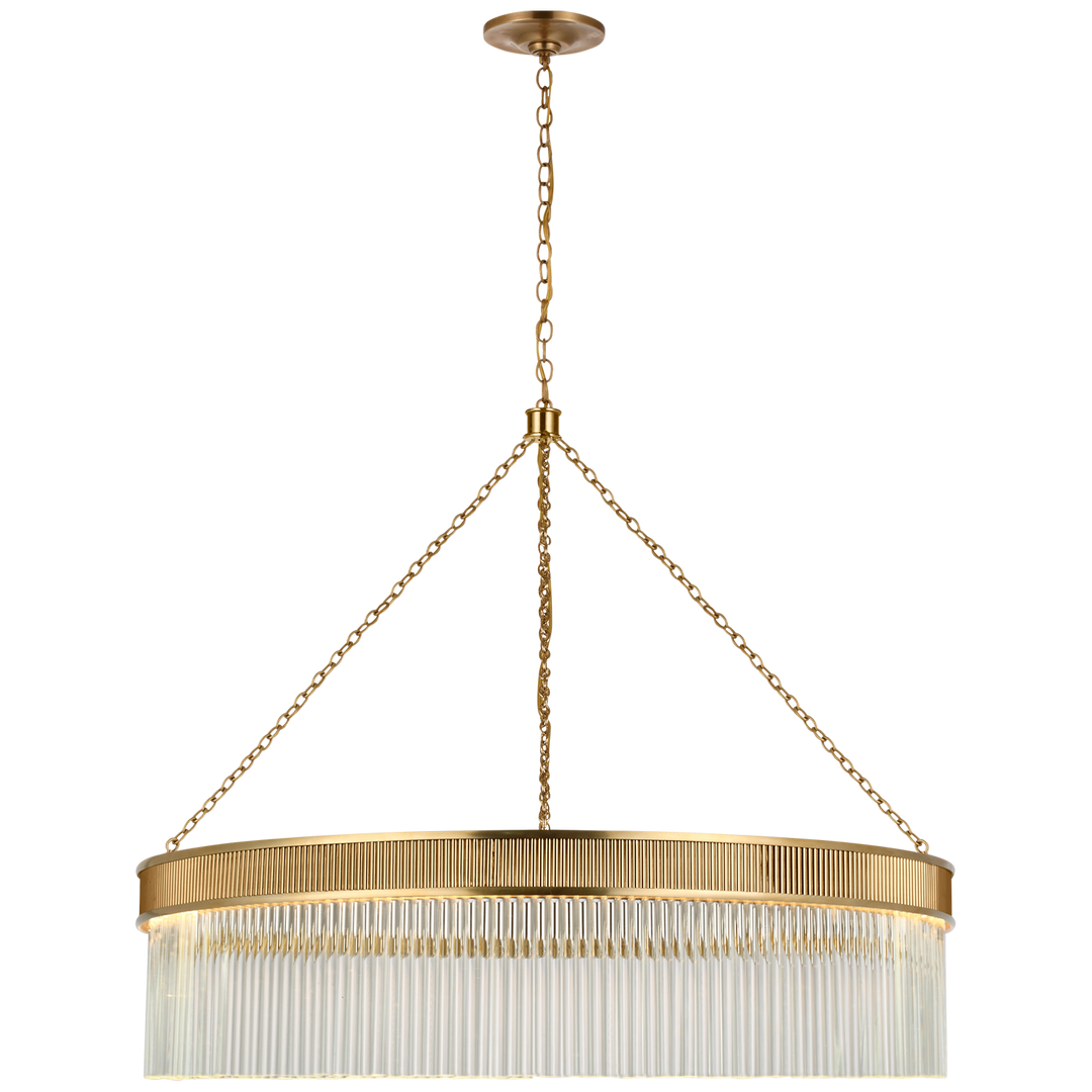 Melisa Chandelier-Visual Comfort-VISUAL-S 5172SB-CG-ChandeliersLarge-Soft Brass-9-France and Son