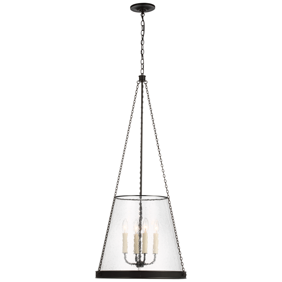 Rosalie Pendant-Visual Comfort-VISUAL-S 5182BZ-CG-Pendants18"-Bronze-Clear Glass-1-France and Son