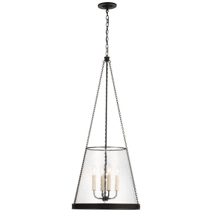 Rosalie Pendant-Visual Comfort-VISUAL-S 5182BZ-CG-Pendants18"-Bronze-Clear Glass-1-France and Son