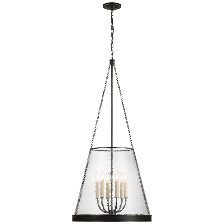 Rosalie Pendant-Visual Comfort-VISUAL-S 5183BZ-CG-Pendants22"-Bronze-Clear Glass-7-France and Son