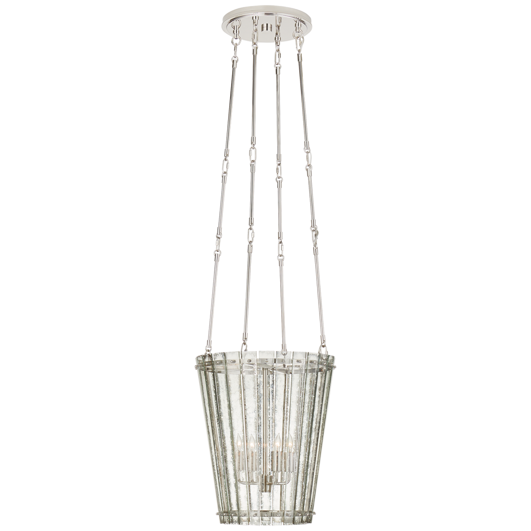 Camryn Chandelier-Visual Comfort-VISUAL-S 5652PN-AM-ChandeliersSmall-Polished Nickel-2-France and Son