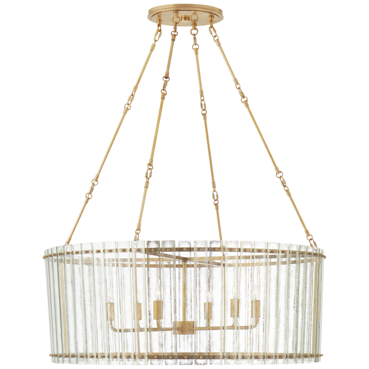 Camryn Chandelier-Visual Comfort-VISUAL-S 5670HAB-AM-ChandeliersLarge-Hand-Rubbed Antique Brass-5-France and Son