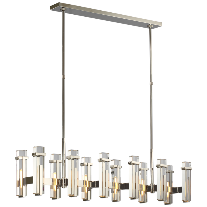 Malia Chandelier-Visual Comfort-VISUAL-S 5915PN-CG-ChandeliersLarge Linear-Polished Nickel-Crystal-18-France and Son