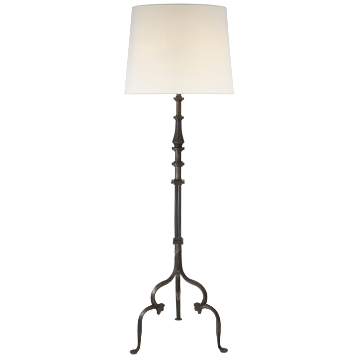 Magdalene Floor Lamp-Visual Comfort-VISUAL-SK 1505AI-L-Floor LampsAged Iron-3-France and Son