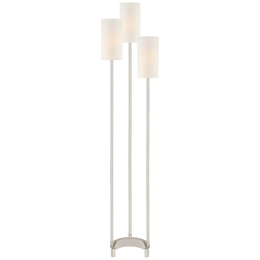 Aileen Floor Lamp-Visual Comfort-VISUAL-SK 1550PN-L-Floor LampsPolished Nickel-1-France and Son