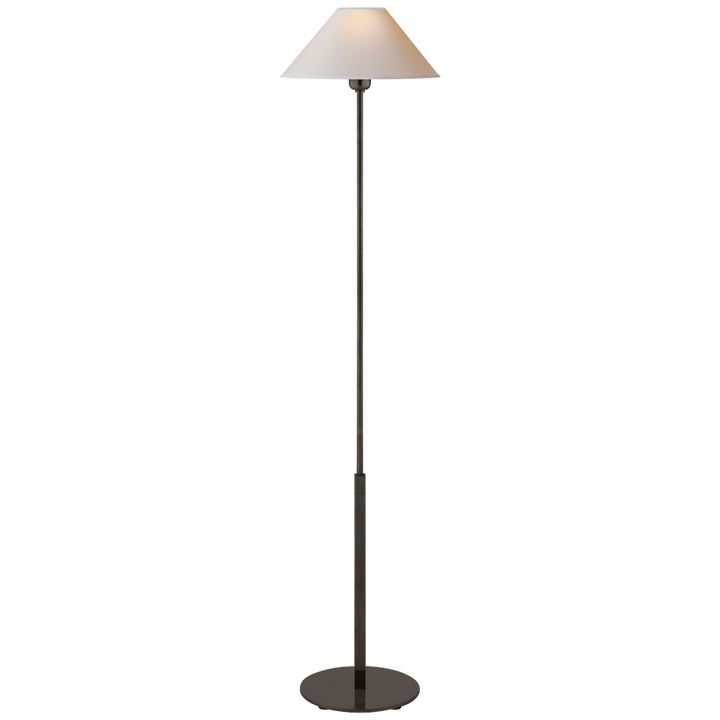 Hadwin Floor Lamp-Visual Comfort-VISUAL-SP 1022BZ-NP-Floor LampsNatural Paper Shade-Bronze-6-France and Son