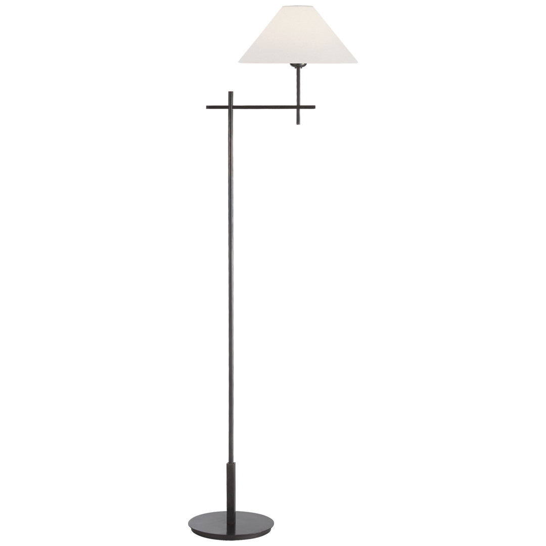 Hydra Bridge Arm Floor Lamp-Visual Comfort-VISUAL-SP 1023BZ-L-Floor LampsBronze-3-France and Son