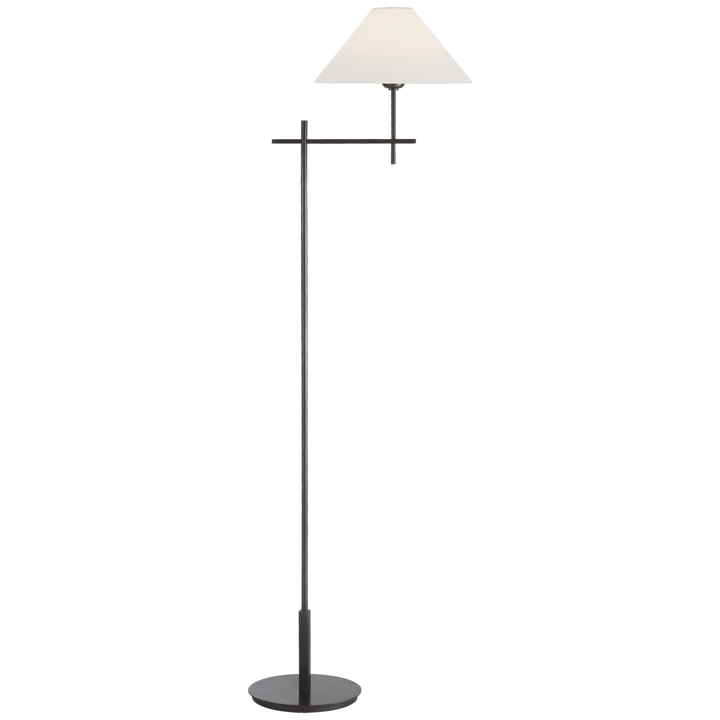 Hydra Bridge Arm Floor Lamp-Visual Comfort-VISUAL-SP 1023BZ-L-Floor LampsBronze-3-France and Son