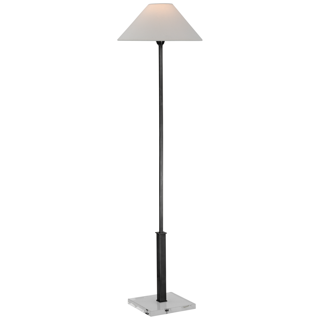 Ashley Floor Lamp-Visual Comfort-VISUAL-SP 1510BZ/CG-L-Floor LampsBronze and Crystal-3-France and Son