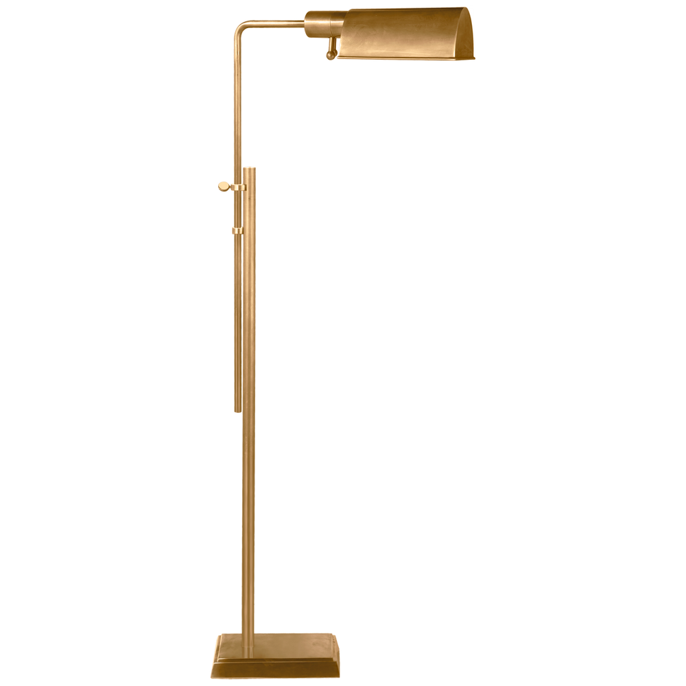 Pimil Pharmacy Floor Lamp-Visual Comfort-VISUAL-TOB 1200HAB-Floor LampsHand-Rubbed Antique Brass-2-France and Son