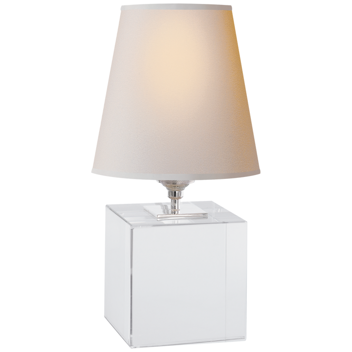 Tea Accent Lamp-Visual Comfort-VISUAL-TOB 3020CG-NP-Table LampsCube-Crystal-4-France and Son