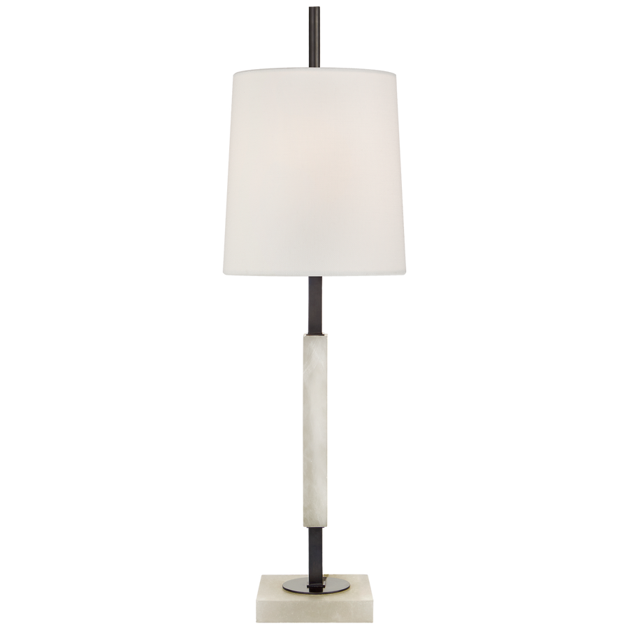 Lipton Medium Table Lamp-Visual Comfort-VISUAL-TOB 3627BZ/ALB-L-Table LampsBronze-1-France and Son