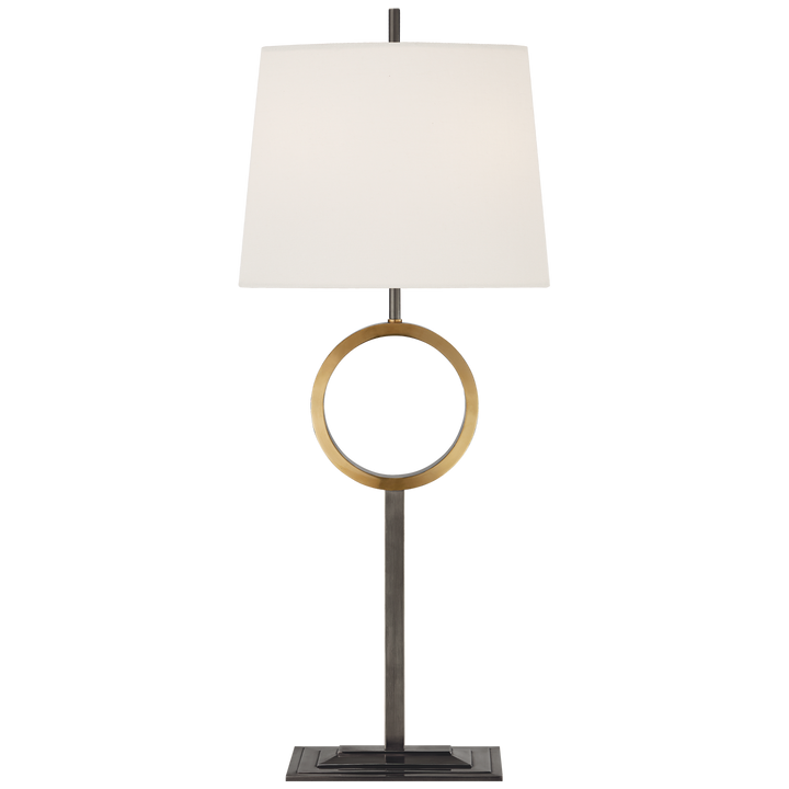 Sawyer Medium Buffet Lamp-Visual Comfort-VISUAL-TOB 3631BZ/HAB-L-Table LampsBronze with Antique Brass-2-France and Son