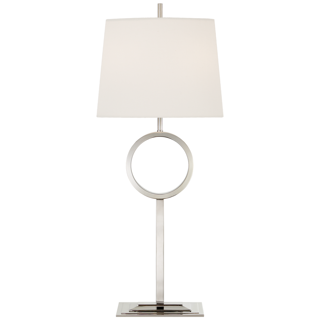 Sawyer Medium Buffet Lamp-Visual Comfort-VISUAL-TOB 3631PN-L-Table LampsPolished Nickel-4-France and Son