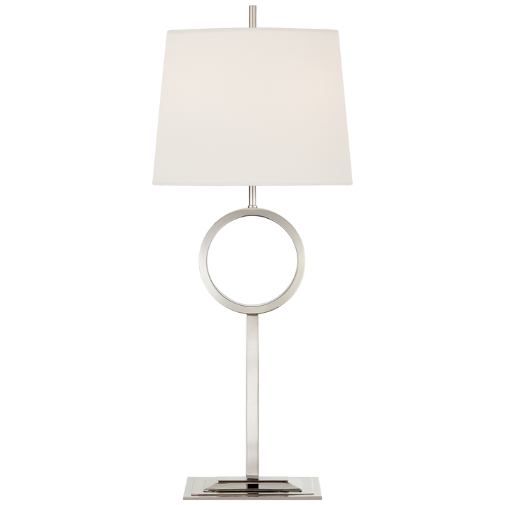 Sawyer Medium Buffet Lamp-Visual Comfort-VISUAL-TOB 3631PN-L-Table LampsPolished Nickel-4-France and Son