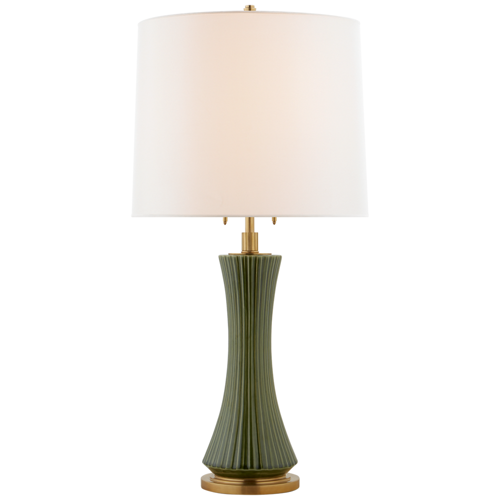 Eleanor Large Table Lamp-Visual Comfort-VISUAL-TOB 3655EMG-L-Table LampsEmerald Green-2-France and Son