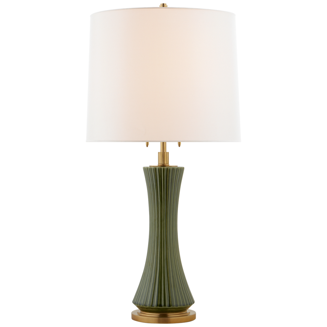 Eleanor Large Table Lamp-Visual Comfort-VISUAL-TOB 3655EMG-L-Table LampsEmerald Green-2-France and Son