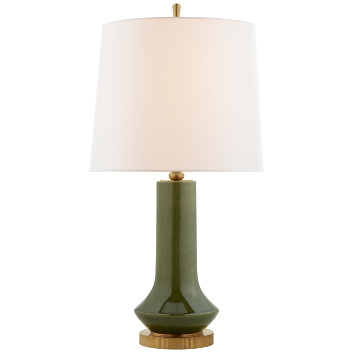 Larry Large Table Lamp-Visual Comfort-VISUAL-TOB 3657EMG-L-Table LampsEmerald Green-2-France and Son