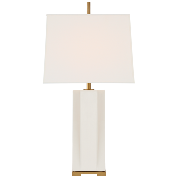 Nelly Medium Table Lamp-Visual Comfort-VISUAL-TOB 3681IVO-L-Table LampsIvory-1-France and Son