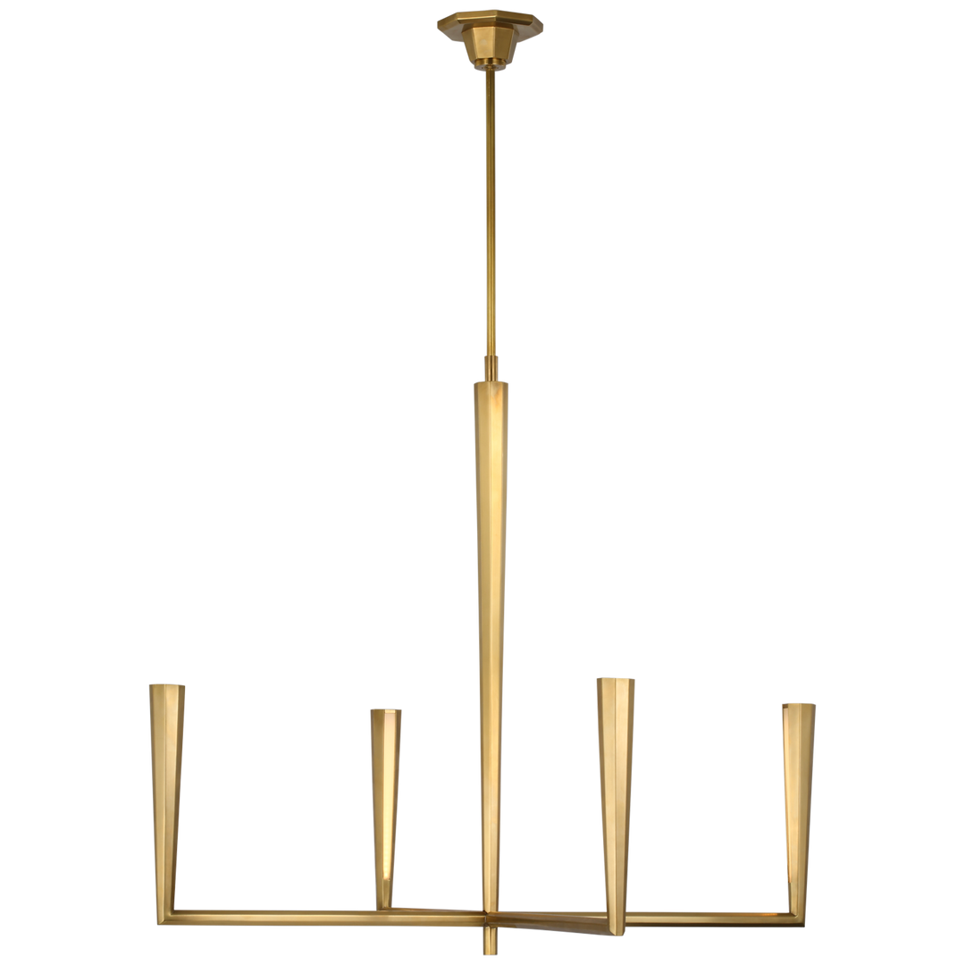 Gaviscon Chandelier-Visual Comfort-VISUAL-TOB 5712HAB-ChandeliersLarge-Hand-Rubbed Antique Brass-7-France and Son