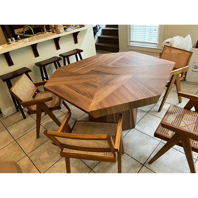 Brooklyn Dining Table-Four Hands-STOCK-UWES-184-Dining TablesBlonde Yukas-9-France and Son